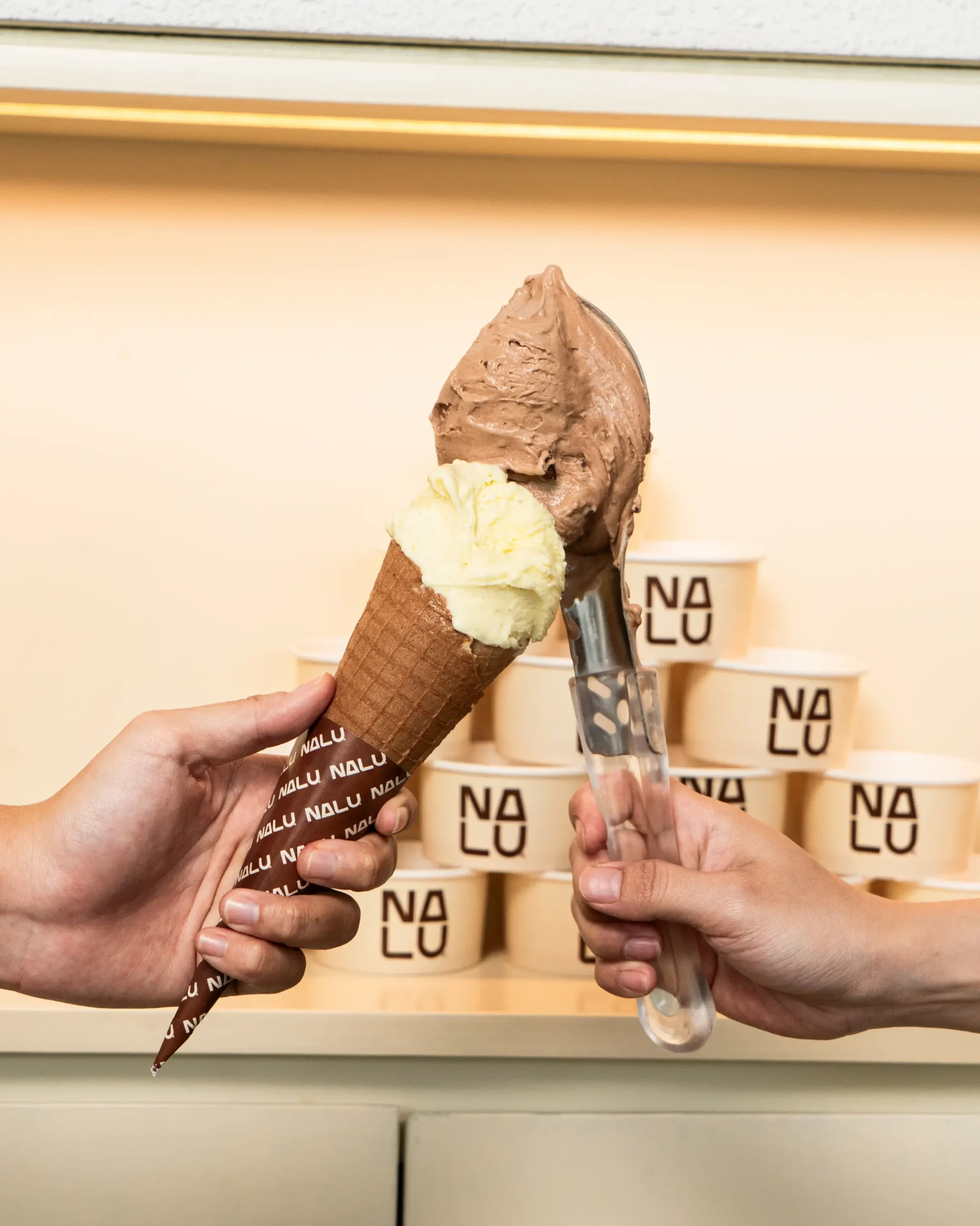 GoFood Gelato Delivery Bali – Nalu Gelato Cone & Takeaway Cups